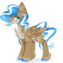 Size: 1600x1600 | Tagged: safe, artist:pvrii, oc, oc only, oc:dream weaver, species:pegasus, species:pony, art trade, female, mare, simple background, smiling, solo, transparent background