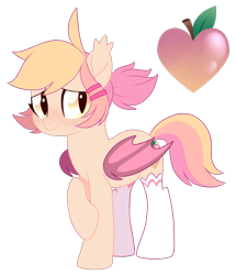 Size: 1759x2048 | Tagged: safe, artist:centchi, oc, oc only, oc:pomme-pomme, species:bat pony, blushing, clothing, cute, ear fluff, male, simple background, socks, solo, transparent background, trap