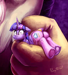 Size: 900x991 | Tagged: safe, artist:ponythroat, edit, character:discord, character:princess cadance, character:twilight sparkle, character:twilight sparkle (alicorn), species:alicorn, species:pony, cropped, female, frog (hoof), imminent vore, looking at you, lovebutt, mare, plot, questionable source, underhoof, wide eyes