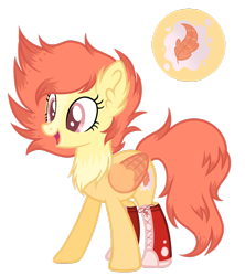 Size: 1024x1151 | Tagged: safe, artist:mintoria, oc, oc only, oc:feather flight, species:pegasus, species:pony, clothing, colored wings, converse, female, mare, multicolored wings, shoes, simple background, solo, transparent background, two toned wings