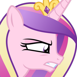 Size: 669x669 | Tagged: safe, artist:the smiling pony, character:princess cadance, species:alicorn, species:pony, derpibooru, .svg available, angry, derpibooru badge, female, meta, simple background, solo, svg, transparent background, vector