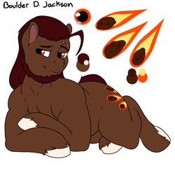 Size: 4000x4000 | Tagged: safe, artist:mr.smile, oc, oc only, oc:boulder, species:pony, male, reference, reference sheet, semi-anthro, solo, stallion