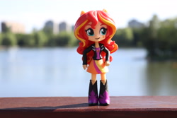 Size: 6000x4000 | Tagged: safe, artist:artofmagicpoland, character:sunset shimmer, my little pony:equestria girls, cute, doll, equestria girls minis, female, irl, photo, shimmerbetes, solo, toy, wallpaper