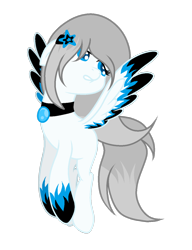 Size: 1024x1331 | Tagged: safe, artist:mintoria, oc, species:pegasus, species:pony, colored wings, female, mare, multicolored wings, simple background, solo, transparent background