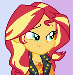 Size: 996x1024 | Tagged: safe, artist:artofmagicpoland, edit, edited screencap, screencap, character:sunset shimmer, episode:a fine line, g4, my little pony: equestria girls, my little pony:equestria girls, cute, female, shimmerbetes, solo