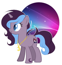 Size: 1024x1069 | Tagged: safe, artist:mintoria, oc, oc only, oc:starla moon, species:pony, species:unicorn, female, mare, simple background, solo, transparent background