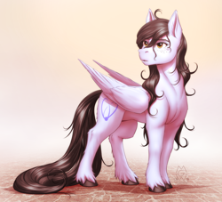 Size: 3082x2803 | Tagged: safe, artist:mykegreywolf, oc, oc only, oc:tail, species:pegasus, species:pony, commission, female, mare, solo
