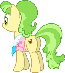 Size: 3000x3402 | Tagged: safe, artist:jeatz-axl, character:chickadee, character:ms. peachbottom, species:earth pony, species:pony, female, mare, plot, simple background, solo, transparent background, vector
