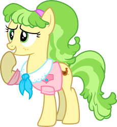Size: 3000x3256 | Tagged: safe, artist:jeatz-axl, character:chickadee, character:ms. peachbottom, species:earth pony, species:pony, female, mare, simple background, solo, transparent background, vector