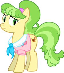 Size: 3000x3375 | Tagged: safe, artist:jeatz-axl, character:chickadee, character:ms. peachbottom, species:earth pony, species:pony, female, simple background, solo, transparent background, vector