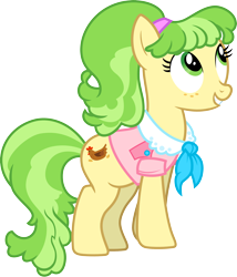 Size: 3000x3511 | Tagged: safe, artist:jeatz-axl, character:chickadee, character:ms. peachbottom, species:earth pony, species:pony, female, mare, simple background, solo, transparent background, vector