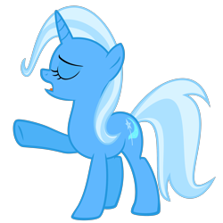 Size: 2440x2440 | Tagged: safe, artist:the smiling pony, character:trixie, species:pony, species:unicorn, female, mare, simple background, solo, transparent background, vector