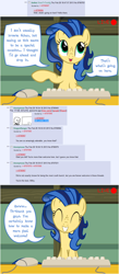 Size: 800x1842 | Tagged: safe, artist:flash equestria photography, oc, oc:milky way, species:earth pony, species:pony, 4chan, 4chan screencap, ask, camera, computer mouse, female, keyboard, mare, milkmare of trottingham, solo, tumblr