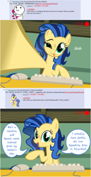 Size: 800x1551 | Tagged: safe, artist:flash equestria photography, oc, oc:milky way, species:earth pony, species:pony, 4chan, ask, computer mouse, female, keyboard, mare, milkmare of trottingham, solo, tumblr