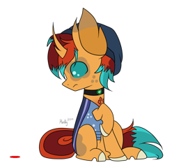 Size: 796x750 | Tagged: safe, artist:mintoria, oc, oc:blazing metal, species:changeling, species:pony, species:reformed changeling, male, simple background, solo, transparent background