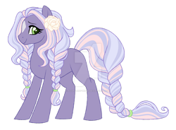 Size: 1024x755 | Tagged: safe, artist:azure-art-wave, oc, oc:delilah, parent:princess cadance, parent:shining armor, parents:shiningcadance, species:earth pony, species:pony, species:unicorn, deviantart watermark, female, mare, obtrusive watermark, offspring, simple background, solo, transparent background, watermark