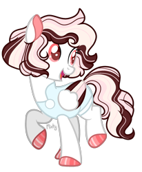 Size: 1280x1555 | Tagged: safe, artist:mintoria, artist:pegasski, base used, oc, oc only, oc:neapolitan, species:pegasus, species:pony, clothing, colored wings, female, mare, multicolored wings, simple background, solo, transparent background, wings