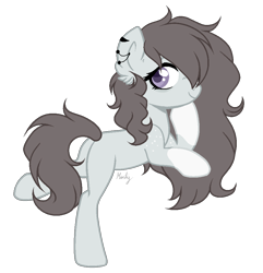 Size: 906x938 | Tagged: safe, artist:mintoria, oc, oc:steph, species:earth pony, species:pony, female, mare, simple background, solo, transparent background