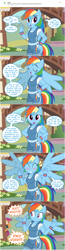 Size: 800x3079 | Tagged: safe, artist:flash equestria photography, character:rainbow dash, character:scootaloo, species:anthro, species:pegasus, species:pony, comic, shipping, shocked, show accurate anthro