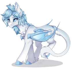 Size: 1920x1869 | Tagged: safe, artist:pvrii, species:bat pony, species:pony, chat blanc, chest fluff, male, miraculous ladybug, nudity, ponified, sheath, simple background, solo, stallion, transparent background