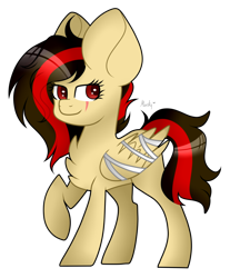 Size: 926x1116 | Tagged: safe, artist:mintoria, oc, oc:chasity, species:pegasus, species:pony, female, mare, simple background, solo, transparent background