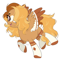 Size: 1280x1255 | Tagged: safe, artist:mintoria, oc, oc only, oc:honeysuckle, species:pegasus, species:pony, female, mare, simple background, solo, transparent background