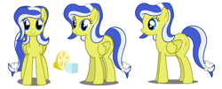 Size: 1349x547 | Tagged: safe, artist:flash equestria photography, oc, oc only, oc:lemon frost, species:pegasus, species:pony, female, show accurate, solo