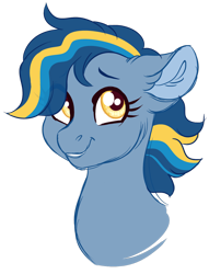 Size: 1024x1342 | Tagged: safe, artist:azure-art-wave, oc, species:earth pony, species:pony, bust, female, mare, portrait, simple background, solo, transparent background