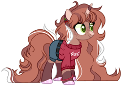 Size: 1280x903 | Tagged: safe, artist:mintoria, oc, oc only, oc:fizzle, species:pony, species:unicorn, clothing, shorts, simple background, solo, sweater, transparent background