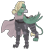 Size: 2800x3100 | Tagged: safe, artist:kikirdcz, oc, oc:arcturus aquila, species:griffon, fallout equestria, g4, armor, cape, clothing, prosthetic eye, prosthetics, simple background, solo, transparent background