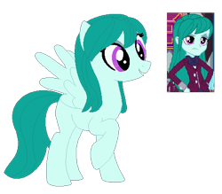 Size: 488x427 | Tagged: safe, artist:berrypunchrules, character:cold forecast, equestria girls:friendship games, g4, my little pony: equestria girls, my little pony:equestria girls, background human, equestria girls ponified, ponified, simple background, transparent background