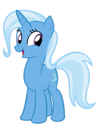 Size: 787x1014 | Tagged: safe, artist:kuren247, character:trixie, species:pony, species:unicorn, cute, diatrixes, female, happy, mare, simple background, solo, transparent background, vector