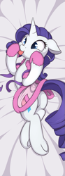 Size: 399x1067 | Tagged: safe, artist:theparagon, character:rarity, species:pony, species:unicorn, :t, bathrobe, blep, cheek squish, clothing, cross-eyed, cute, derp, female, floppy ears, looking back, mare, on side, plot, pwffzzt, raribetes, raspberry, robe, silly, silly face, silly pony, smiling, solo, squishy cheeks, tongue out, underhoof