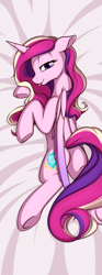Size: 398x1067 | Tagged: safe, artist:theparagon, character:princess cadance, species:pony, adorasexy, bedroom eyes, body pillow, body pillow design, butt, cute, cutedance, female, looking at you, lovebutt, plot, sexy, solo, stupid sexy princess cadance, tongue out, underhoof