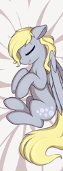 Size: 398x1067 | Tagged: safe, artist:theparagon, character:derpy hooves, species:pegasus, species:pony, cute, female, mare, sleeping, solo