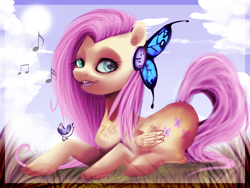 Size: 1024x768 | Tagged: safe, artist:imalou, character:fluttershy