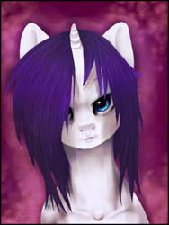 Size: 768x1024 | Tagged: safe, artist:imalou, character:rarity, female, solo