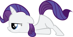 Size: 776x396 | Tagged: safe, artist:ironm17, character:rarity, bored, female, filly, scootie belle, simple background, solo, transparent background, vector