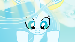 Size: 6225x3500 | Tagged: safe, artist:orin331, character:queen chrysalis, species:reformed changeling, episode:to where and back again, g4, my little pony: friendship is magic, absurd resolution, alternate universe, crepuscular rays, female, frown, good, open mouth, purified chrysalis, reformed, solo, surprised, what if, wide eyes