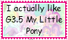 Size: 97x57 | Tagged: safe, artist:colossalstinker, edit, edited screencap, screencap, character:cheerilee (g3), character:pinkie pie (g3), character:rainbow dash (g3), character:scootaloo (g3), character:starsong, character:sweetie belle (g3), character:toola roola (g3), g3.5, comic sans, core seven, deviantart stamp, needs more pixels, op is a duck, op is trying to start shit, text