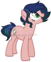 Size: 544x652 | Tagged: safe, artist:ipandacakes, oc, oc only, oc:everfree sparkle, parent:sci-twi, parent:timber spruce, parent:twilight sparkle, parents:timbertwi, species:earth pony, species:pony, female, mare, offspring, simple background, solo, transparent background