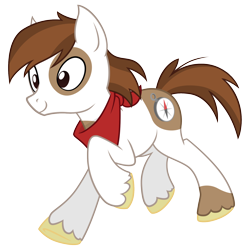 Size: 1700x1700 | Tagged: safe, artist:equestria-prevails, character:pipsqueak, species:earth pony, species:pony, adult, bandana, male, older, older pipsqueak, piebald colouring, pinto, running, simple background, solo, stallion, transparent background, unshorn fetlocks, vector