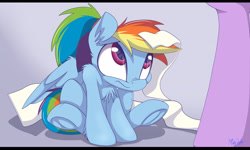 Size: 3507x2106 | Tagged: safe, artist:mistydash, character:rainbow dash, character:twilight sparkle, species:pony, chest fluff, cute, dashabetes, fluffy, frown, looking up, paper, ponytail, sad, sitting, toilet paper, underhoof