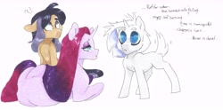 Size: 12364x6144 | Tagged: safe, artist:frozensoulpony, oc, oc only, oc:crystal clear, oc:iolite pie, oc:strawberry essence, parent:maud pie, parent:party favor, parent:pinkie pie, parent:rare find, parents:partypie, species:pony, species:unicorn, absurd resolution, colt, female, male, mare, offspring, song reference, traditional art