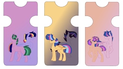 Size: 5784x3296 | Tagged: safe, artist:thesmall-artist, oc, oc only, oc:bright sparkle, oc:magic shield, oc:sparkling bolt, oc:star shield, oc:star tree, oc:supernova swirl, parent:flash sentry, parent:king sombra, parent:twilight sparkle, parents:flashlight, parents:timbertwi, parents:twibra, species:alicorn, species:pegasus, species:pony, species:unicorn, female, high res, male, mare, offspring, stallion
