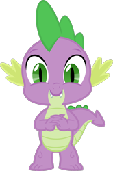 Size: 1000x1513 | Tagged: safe, artist:phucknuckl, character:spike, species:dragon, baby, baby dragon, cute, eyebrows, fangs, green eyes, looking at you, male, simple background, smiling, solo, spikabetes, transparent background