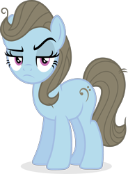 Size: 2480x3369 | Tagged: safe, artist:punzil504, character:beauty brass, species:earth pony, species:pony, episode:the mean 6, g4, my little pony: friendship is magic, annoyed, background pony, female, high res, mare, simple background, solo, transparent background, vector