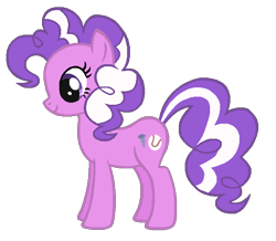 Size: 656x573 | Tagged: safe, artist:colossalstinker, character:pinkie pie, character:screwball, ball, fusion, recolor, screw, screwie pie, simple background, transparent background, vector