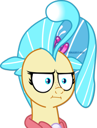 Size: 1600x2113 | Tagged: safe, artist:jucamovi1992, character:princess skystar, species:seapony (g4), my little pony: the movie (2017), bust, faec, female, i mean i see, jewelry, necklace, pearl, portrait, simple background, solo, transparent background