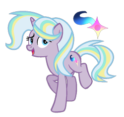 Size: 788x748 | Tagged: safe, artist:thesmall-artist, oc, oc:magical sunlight, parent:starlight glimmer, parent:trixie, parents:startrix, species:pony, species:unicorn, female, magical lesbian spawn, mare, offspring, simple background, solo, transparent background